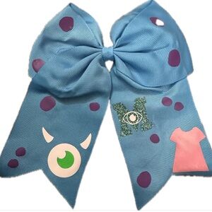 Monster Inc hair tie bow